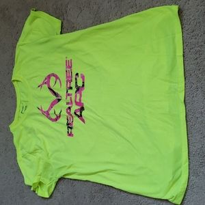 Realtree neon shirt size large